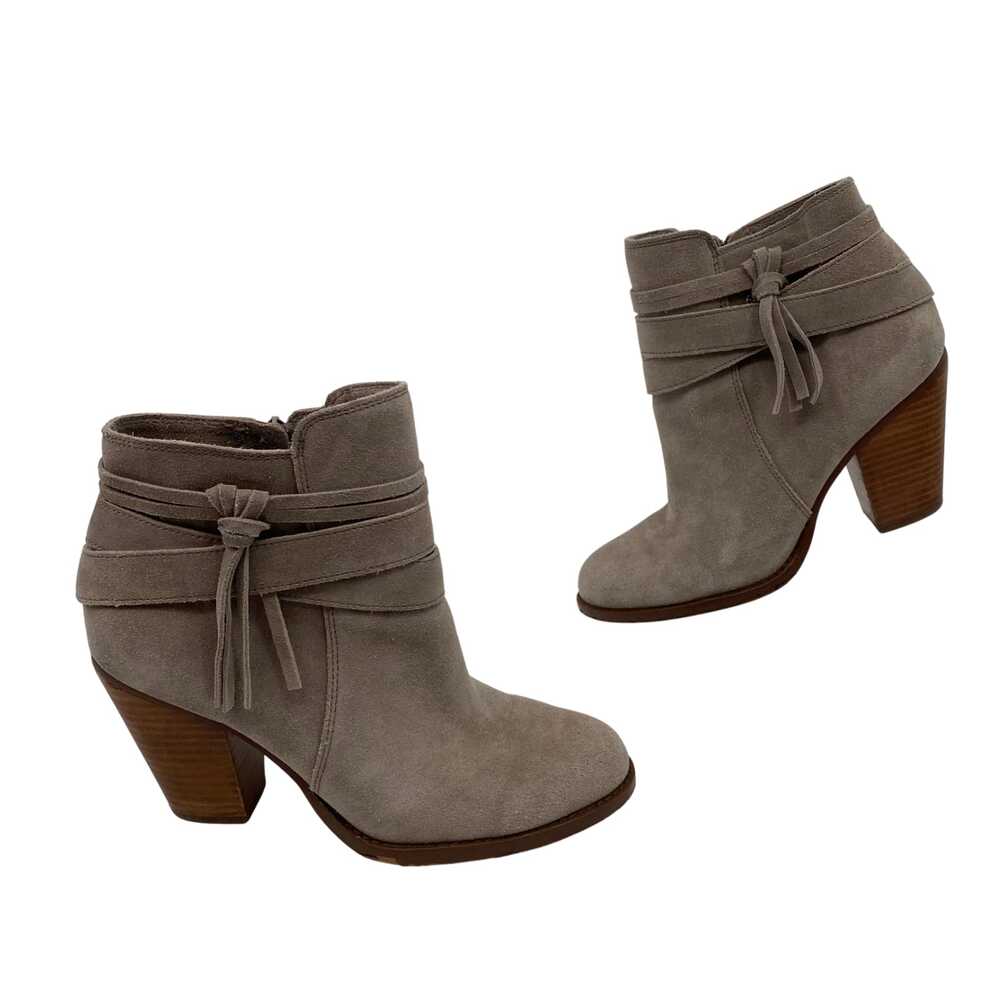 Society Beige Ankle Boots Tassel | Womens 9